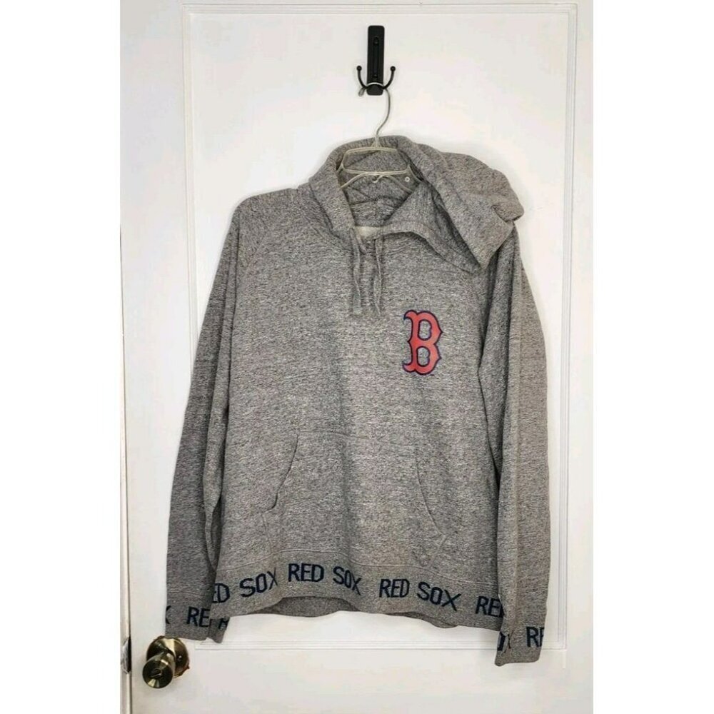 Tailgate Boston Red Sox Baseball Hoodie Sweatshirt Women's Sz XL Logo Graphic